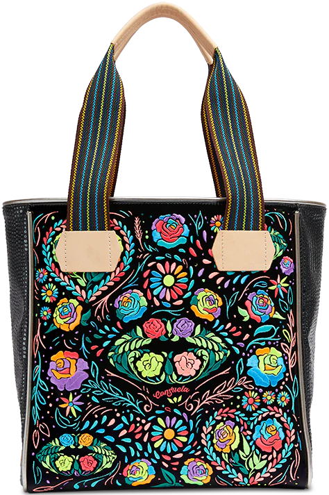 Consuela Tote 2024 Bag Make Today Ridiculously Awesome Coloful Flowers