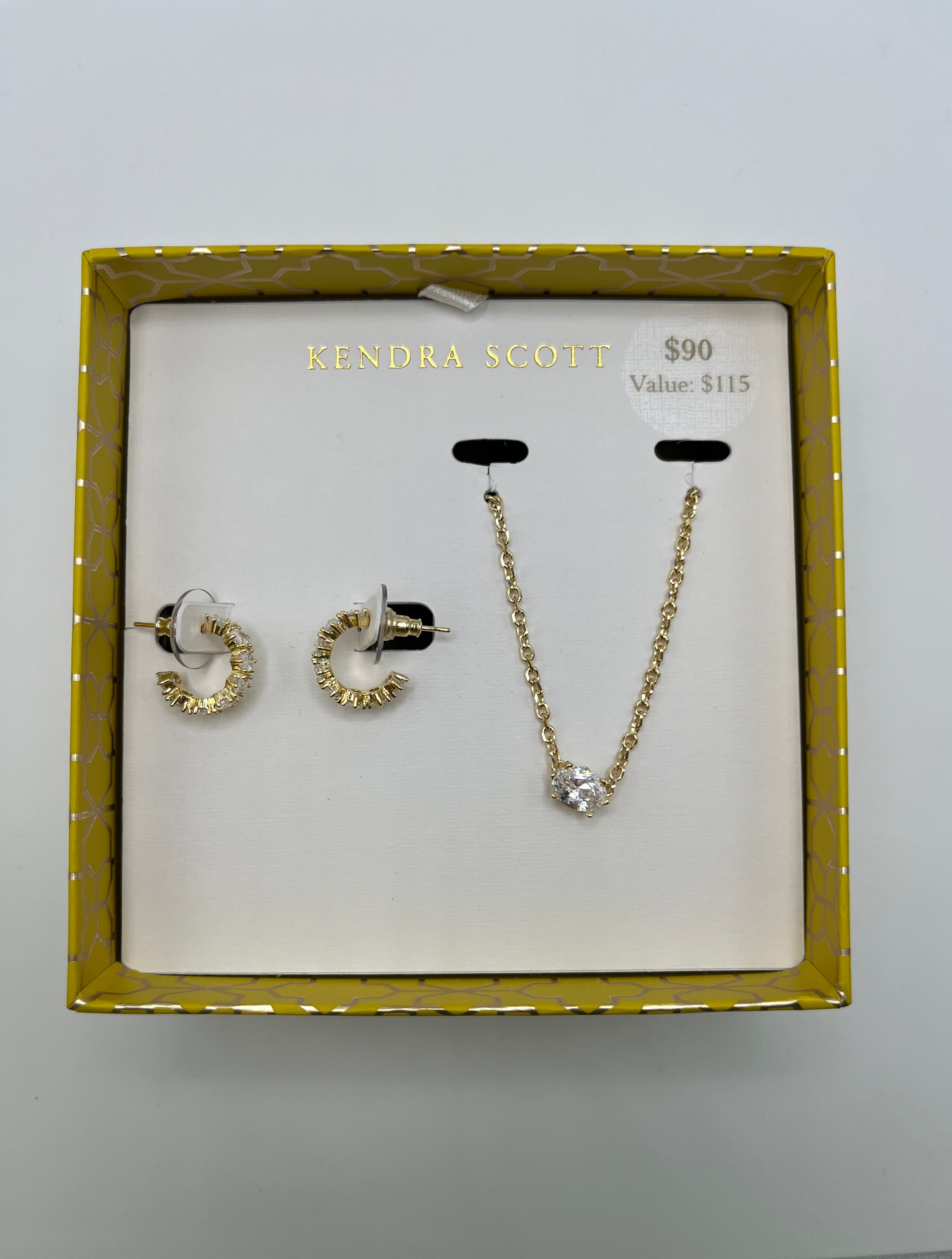 Gold Jewelry Kendra Scott Sheila Earrings Kendra Scott Boxed