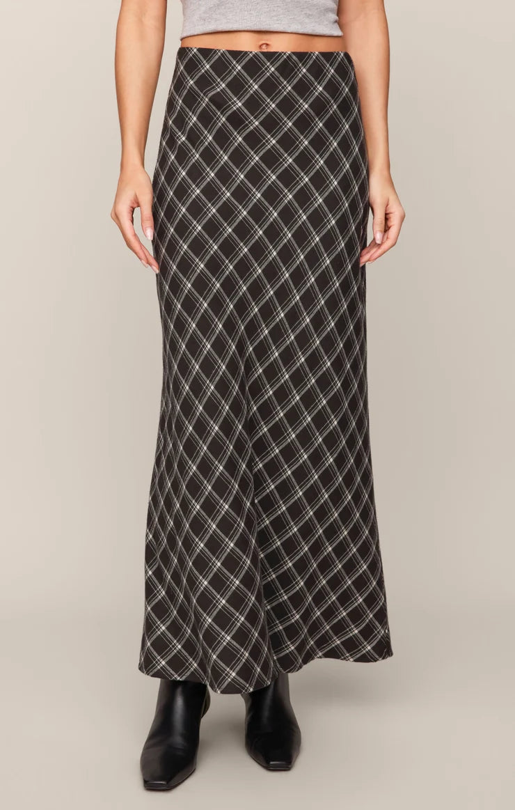 Z Supply Europa Plaid Maxi Skirt – Salty Chic Boutique