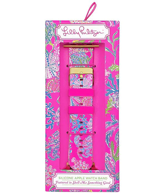 Lilly Pulitzer Silicone Apple Watch Bands – Salty Chic Boutique