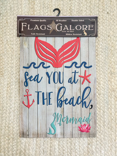 Beachy Garden Flags