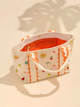 Shiraleah Summer Icons Mini Tote