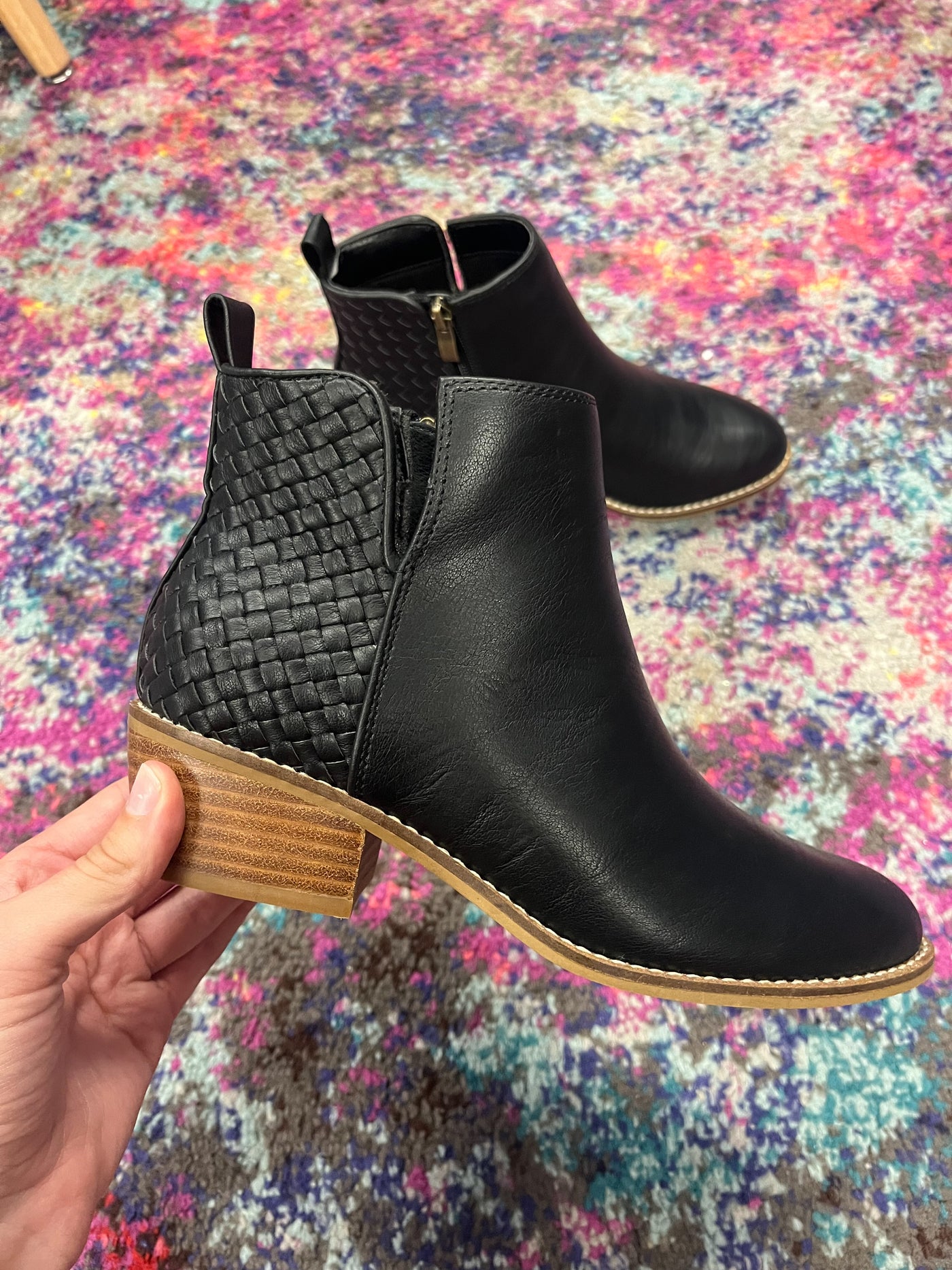 Corky's Half N Half Booties - Black