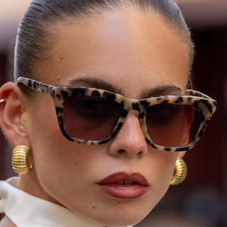 Freyrs Lucy Acetate Womens Cat Eye Sunglasses