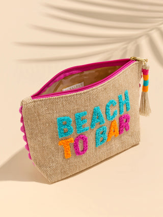 Shiraleah Beach to Bar Zip Pouch