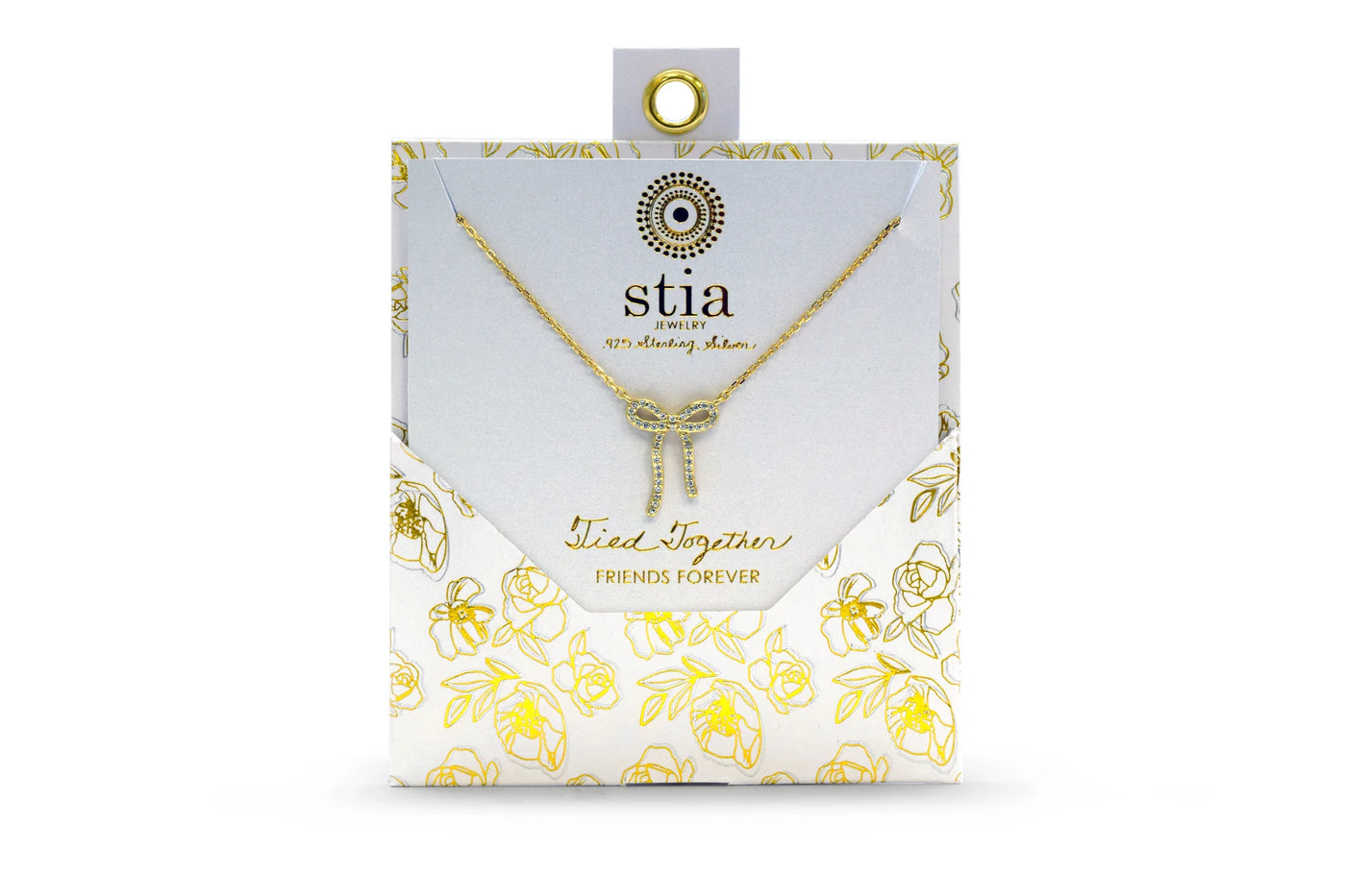 Stia Beautiful Bow - A Charming Story Necklace