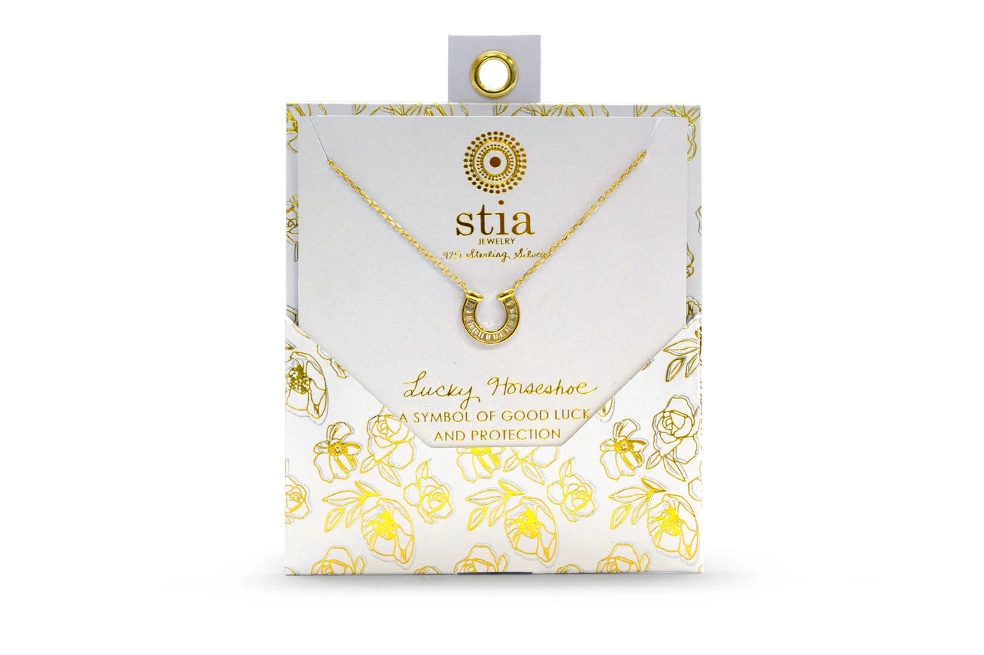 Stia Lucky Horseshoe - A Charming Story Necklace