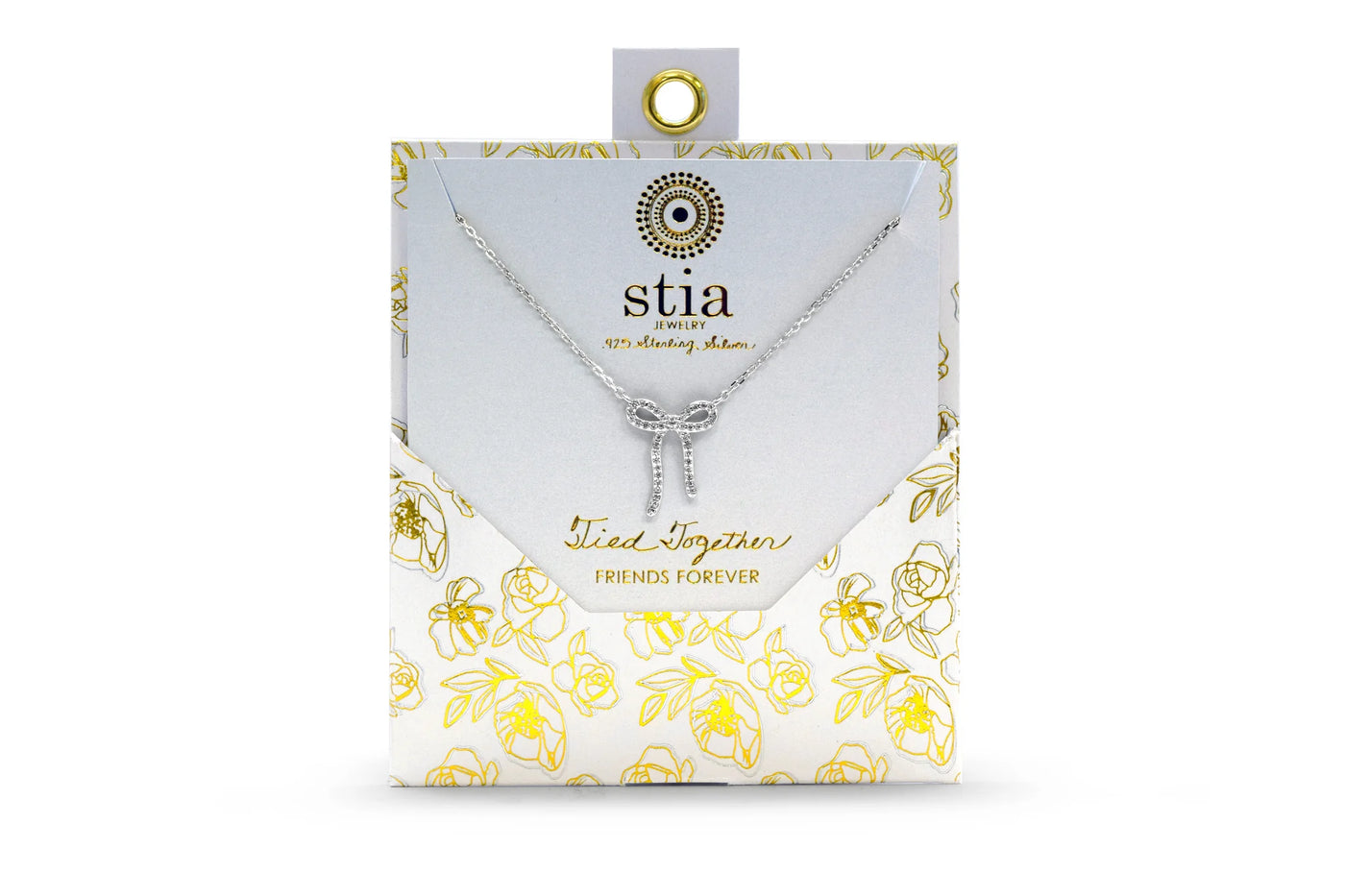 Stia Beautiful Bow - A Charming Story Necklace