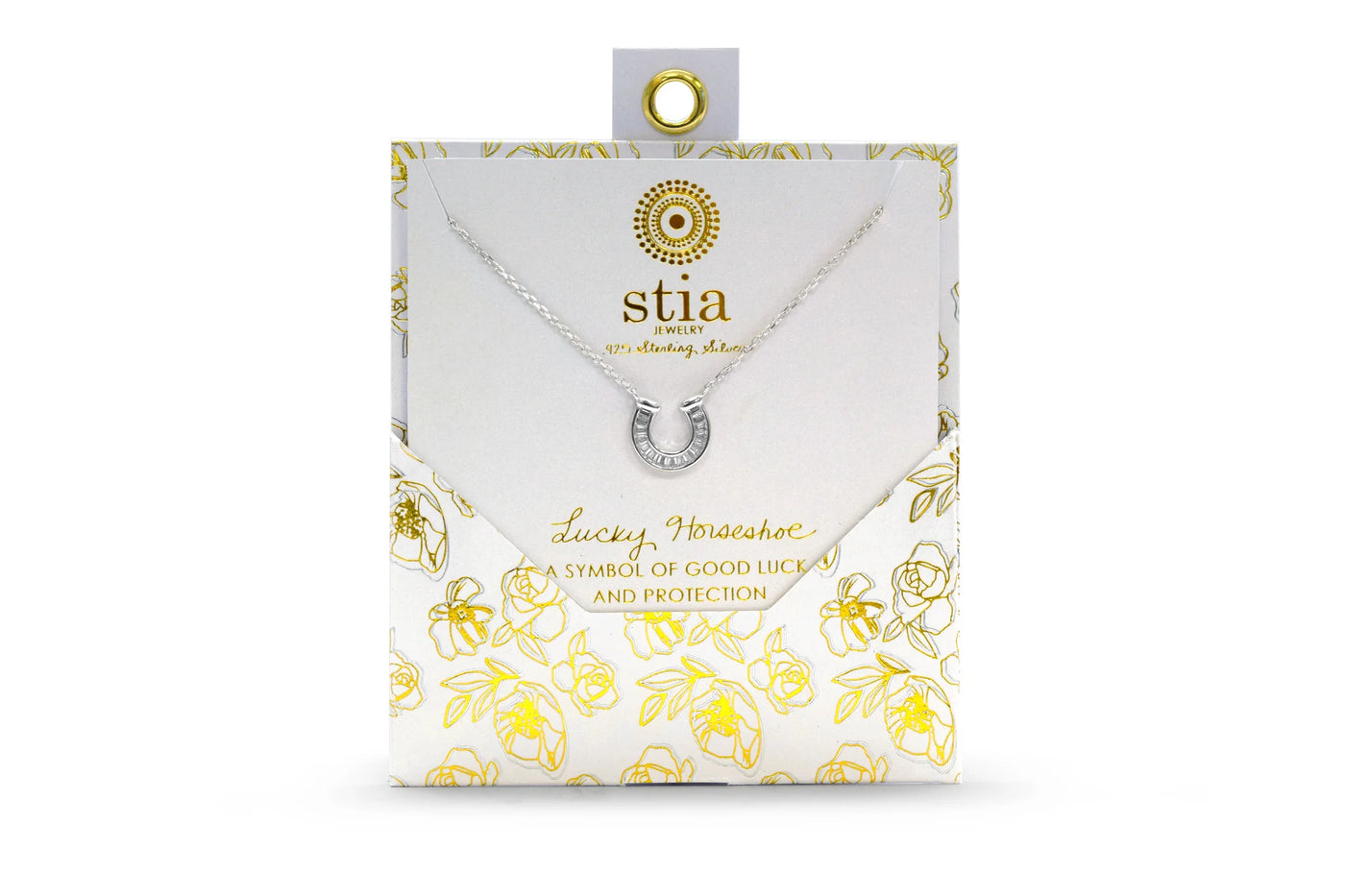 Stia Lucky Horseshoe - A Charming Story Necklace