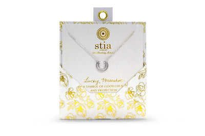 Stia Lucky Horseshoe - A Charming Story Necklace