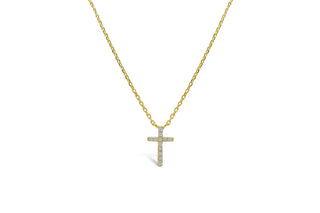 Stia Itty Bitty Pretty - Faith Cross Necklace