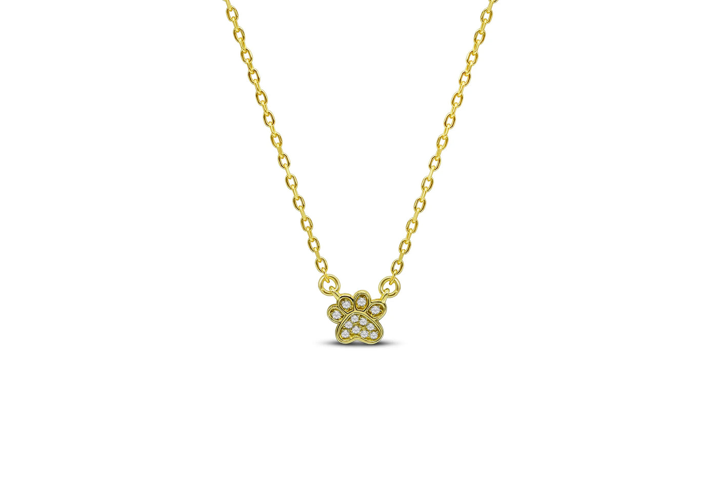 Stia Itty Bitty Pretty - Pave Paw Necklace