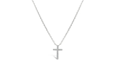 Stia Itty Bitty Pretty - Faith Cross Necklace