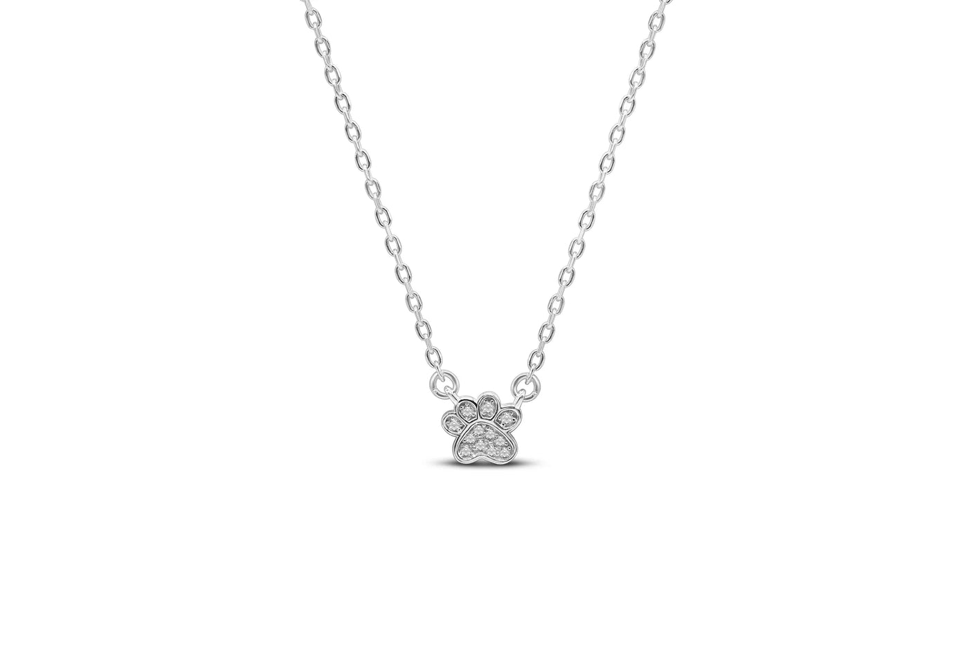 Stia Itty Bitty Pretty - Pave Paw Necklace