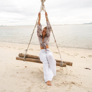 Everyday Casual Wide Leg Cotton Pant