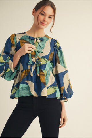 Delia Bow Top