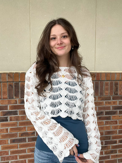Pol Callie Crochet Top