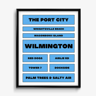 Wilmington, NC City Poster