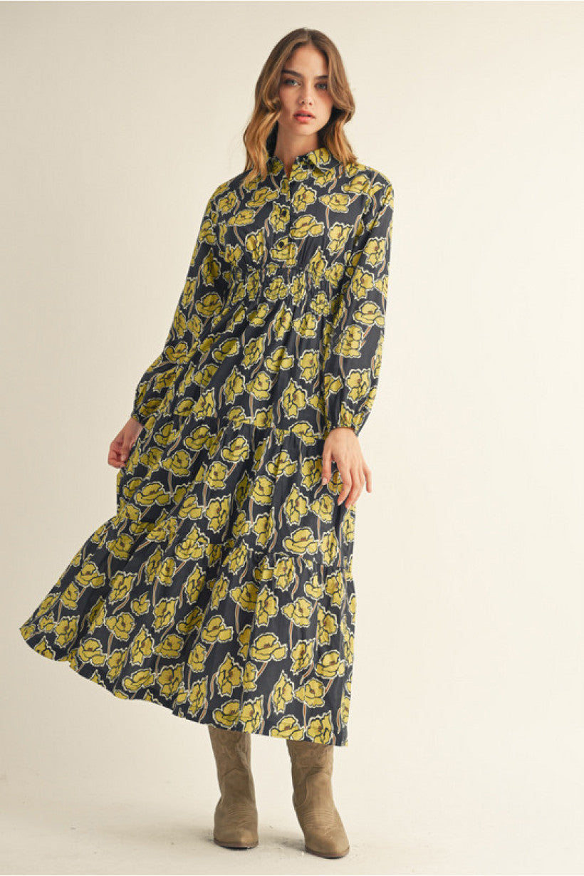 Preppy Poppies Dress