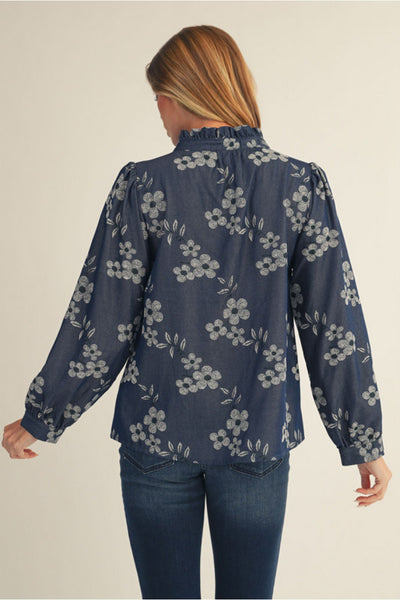 Joanne Floral Top