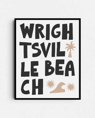 Wrightsville Beach North Carolina Going Places Art Print
