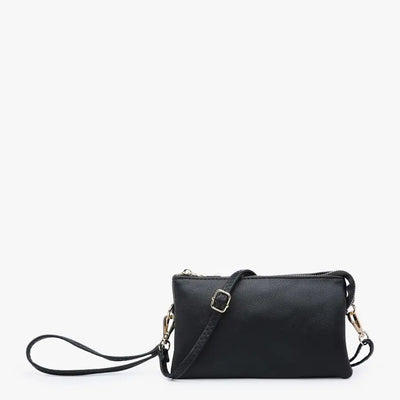 Riley 3 Compartment Wristlet/Crossbody