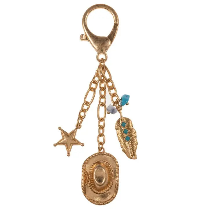 Western Style Bag Charm