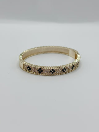 Clover CZ Bangle