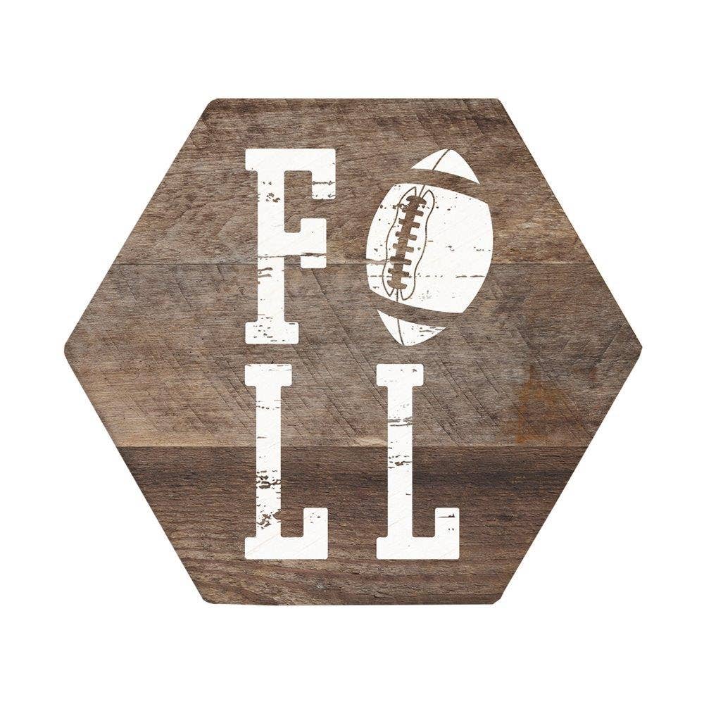 "Fall Football" Coaster Magnet