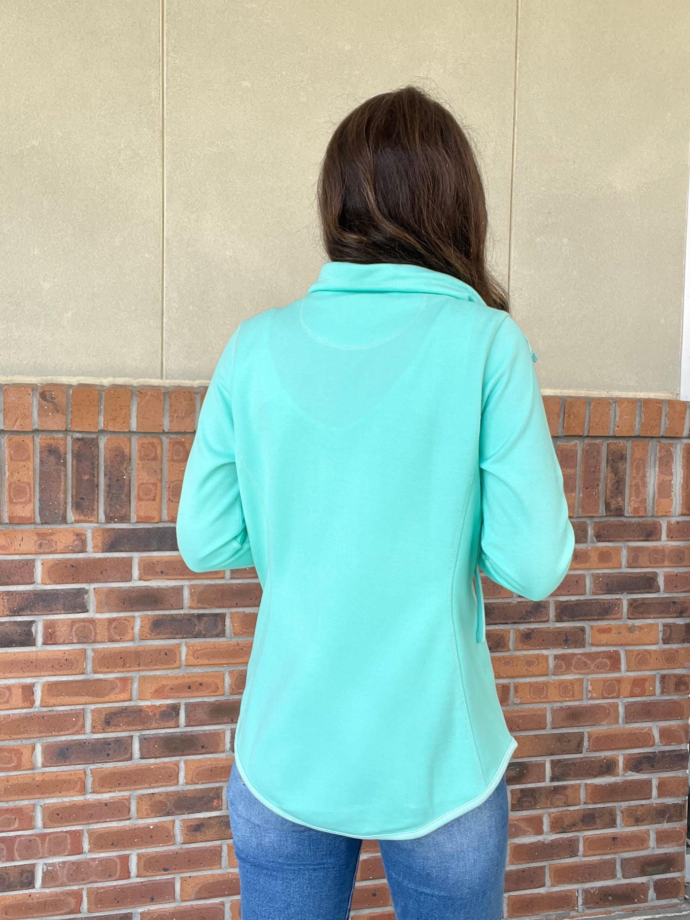 LuLu B Seafoam Reversible Jacket