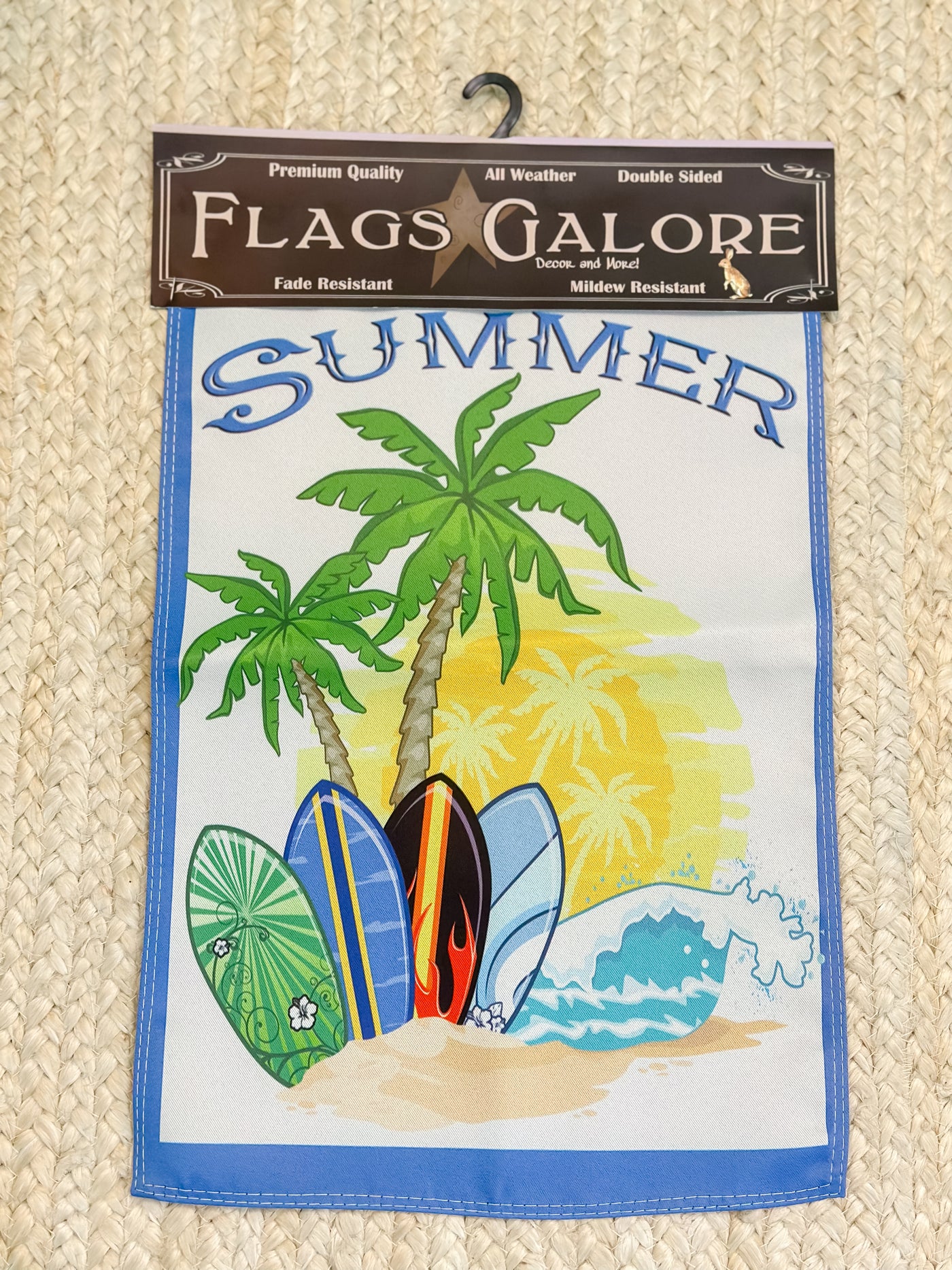 Beachy Garden Flags