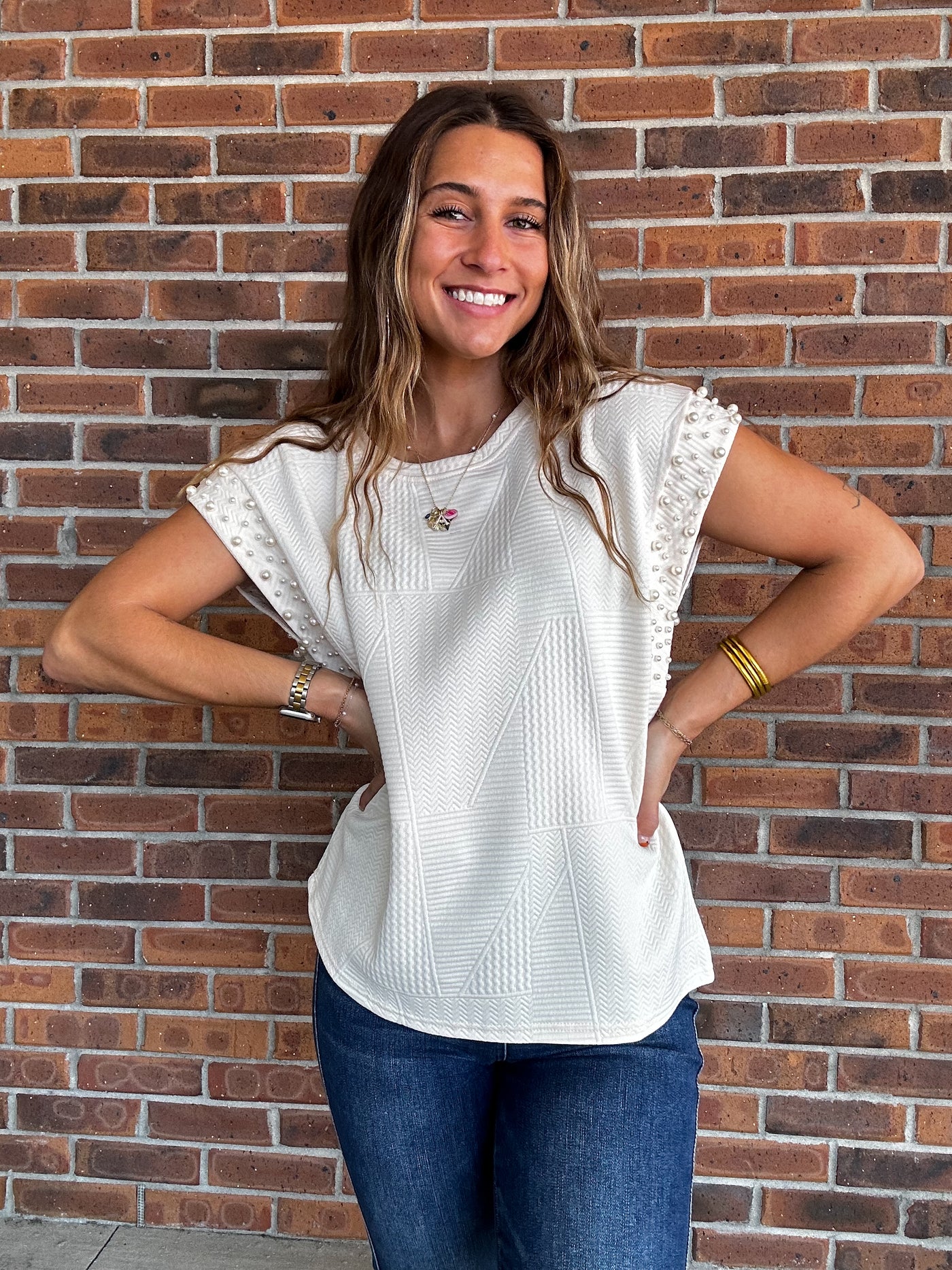 Umgee Pearl Party Top