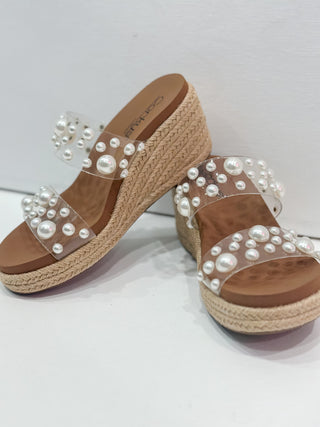 Corky's She's Here Sandal - Clear