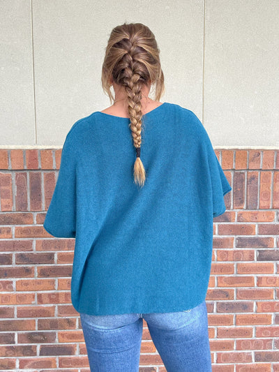 Boxy Babe Short Sleeve Sweater