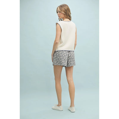 Stitch Detail Sweater Vest