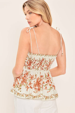 Peplum Woven Top