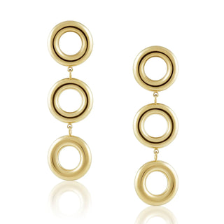 Sahira Ollie Link Earring - Tarnish Resistant