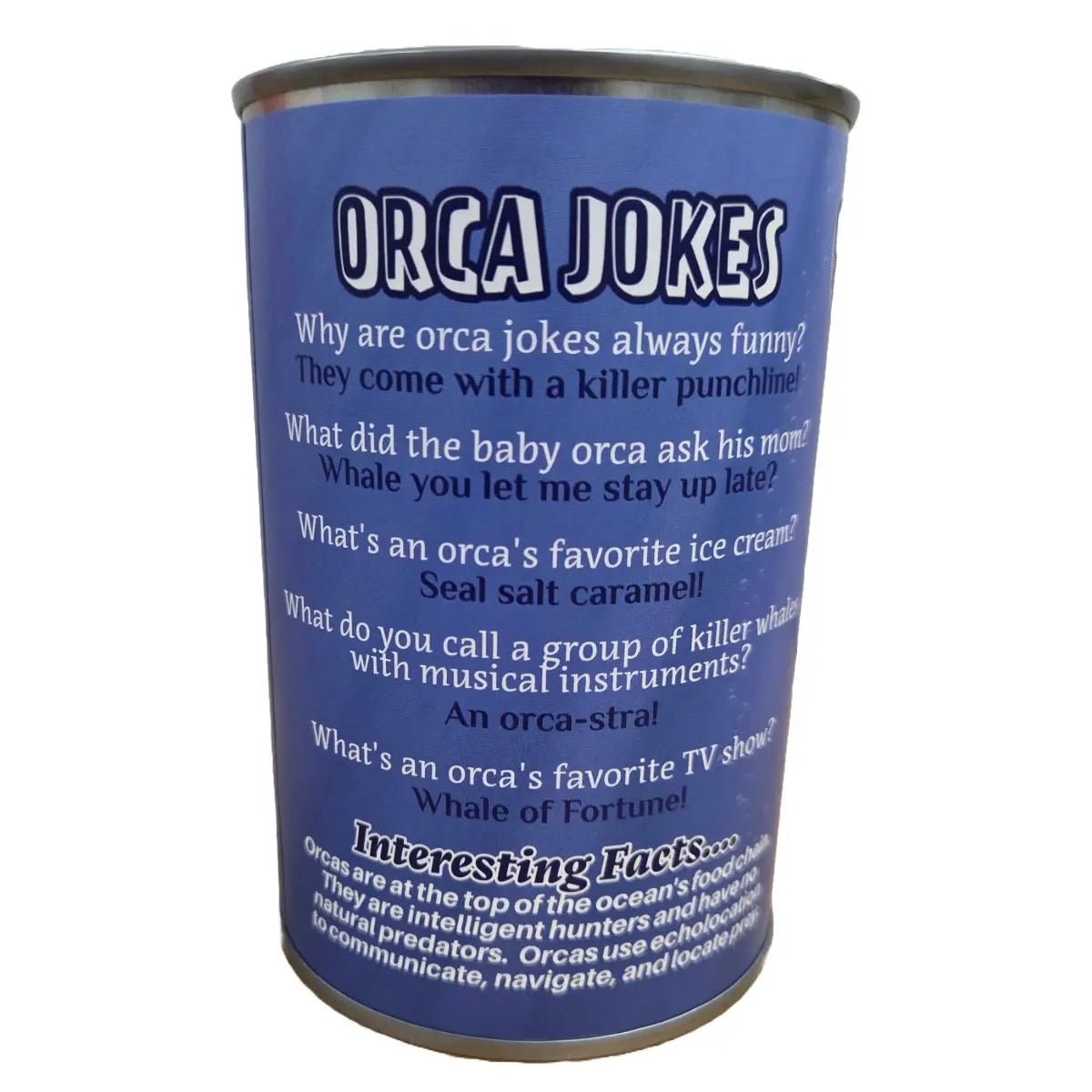 Finley the Canned Orca