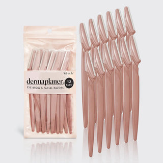 KITSCH Dermaplaners 12pc Set - Terracotta