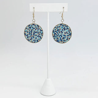 Seed Bead Sprinkle Earrings