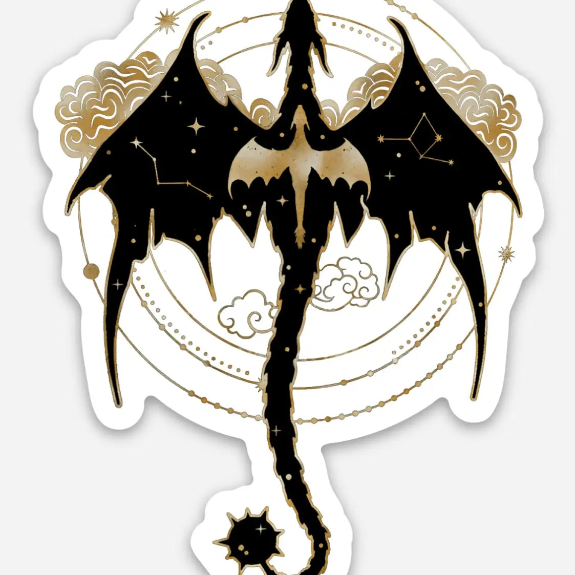 Dragon Die Cut Sticker