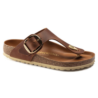 Birkenstocks Gizeh Big Buckle - Cognac