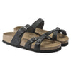 Birkenstock Franca Oiled Leather (Narrow) - Black