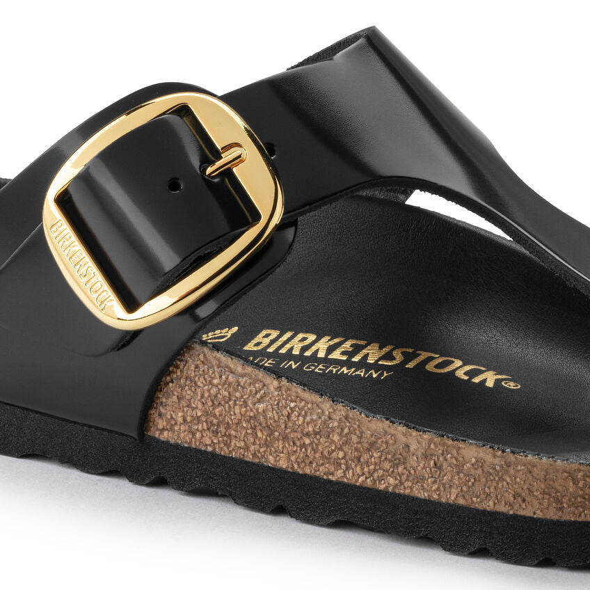 Birkenstock Gizeh Big Buckle - High Shine Black