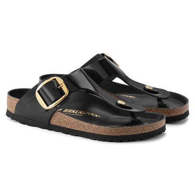 Birkenstock Gizeh Big Buckle - High Shine Black