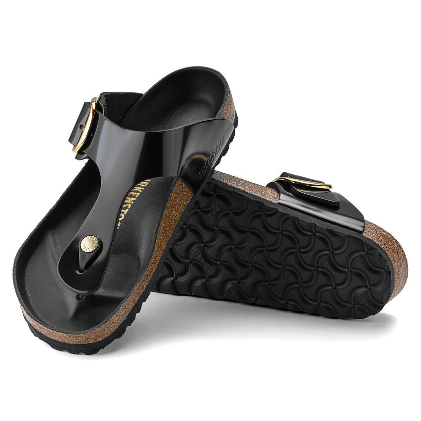 Birkenstock Gizeh Big Buckle - High Shine Black