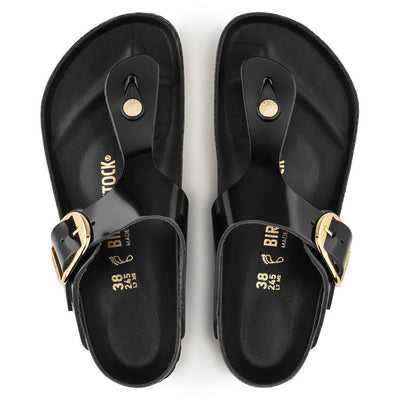 Birkenstock Gizeh Big Buckle - High Shine Black