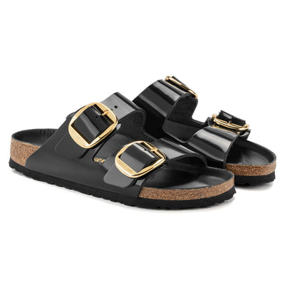 Birkenstock Arizona Big Buckle - High Shine Black