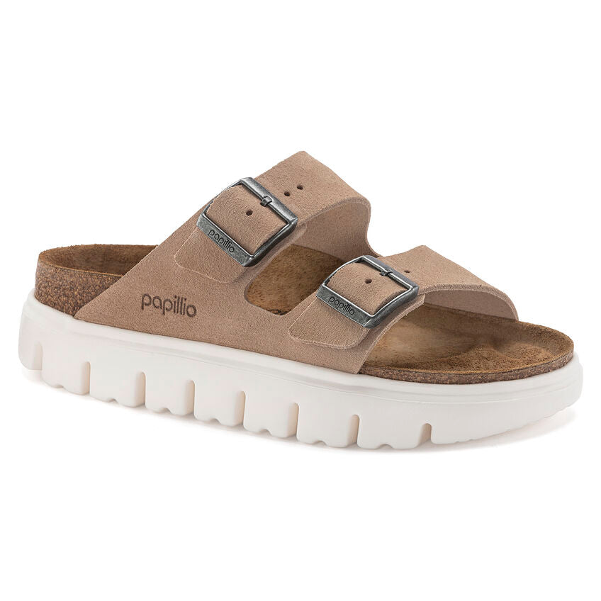 Birkenstock Arizona Chunky Suede Leather - Warm Sand