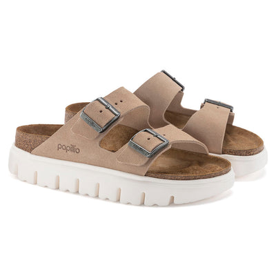 Birkenstock Arizona Chunky Suede Leather - Warm Sand